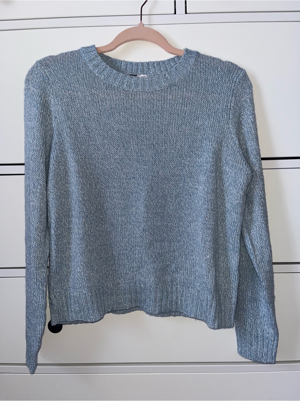 H&M Light Blue Crewneck Sweater